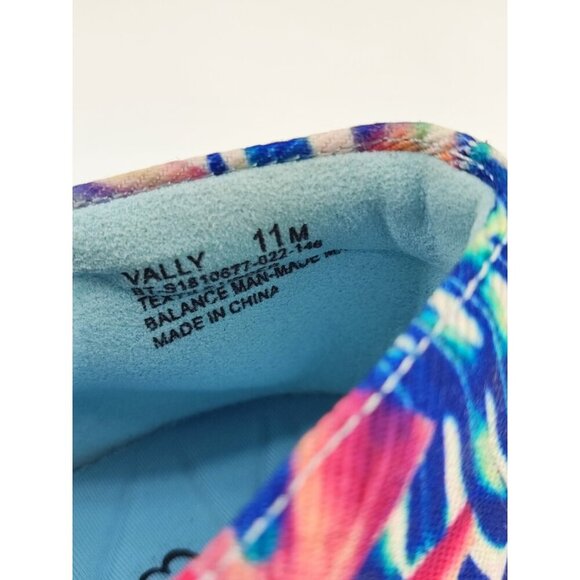 BareTraps Women's Blue Floral Valley Rebound Tecnology Slip On Flats Size 11M US - Picture 9 of 9